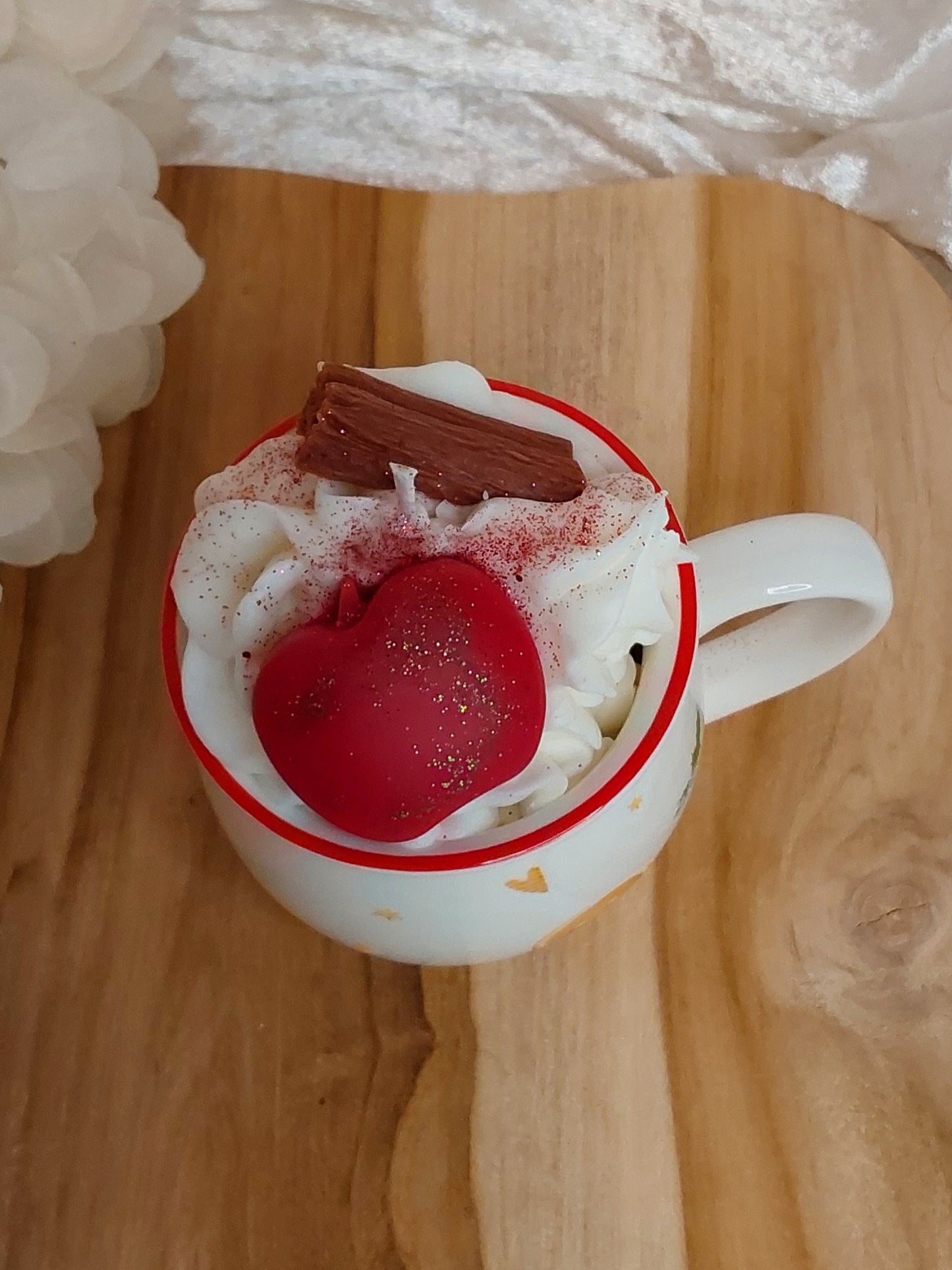 Dessertkerze Apfel & Zimt