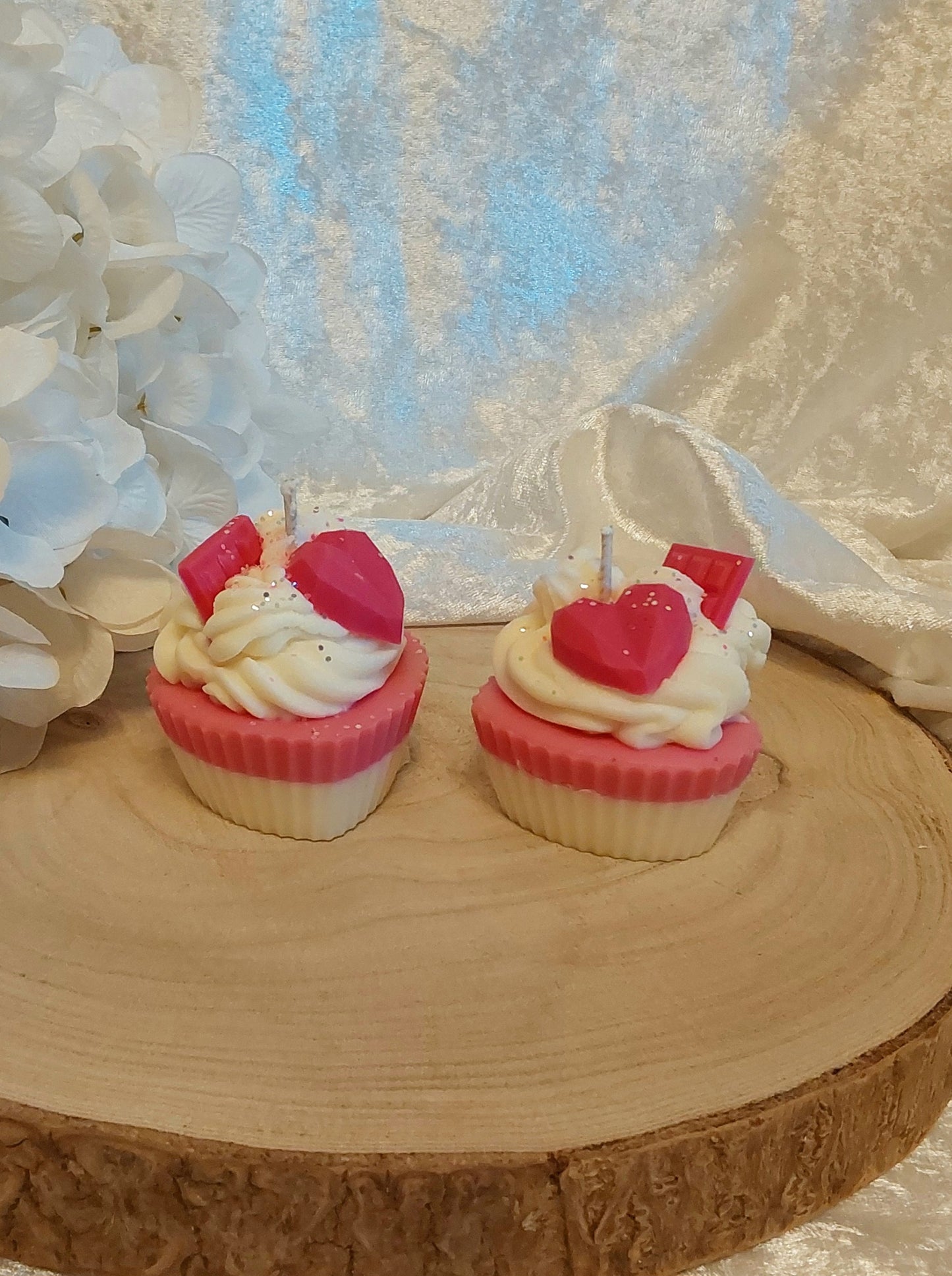 CupCake Grapefruit/Vanille Herzform