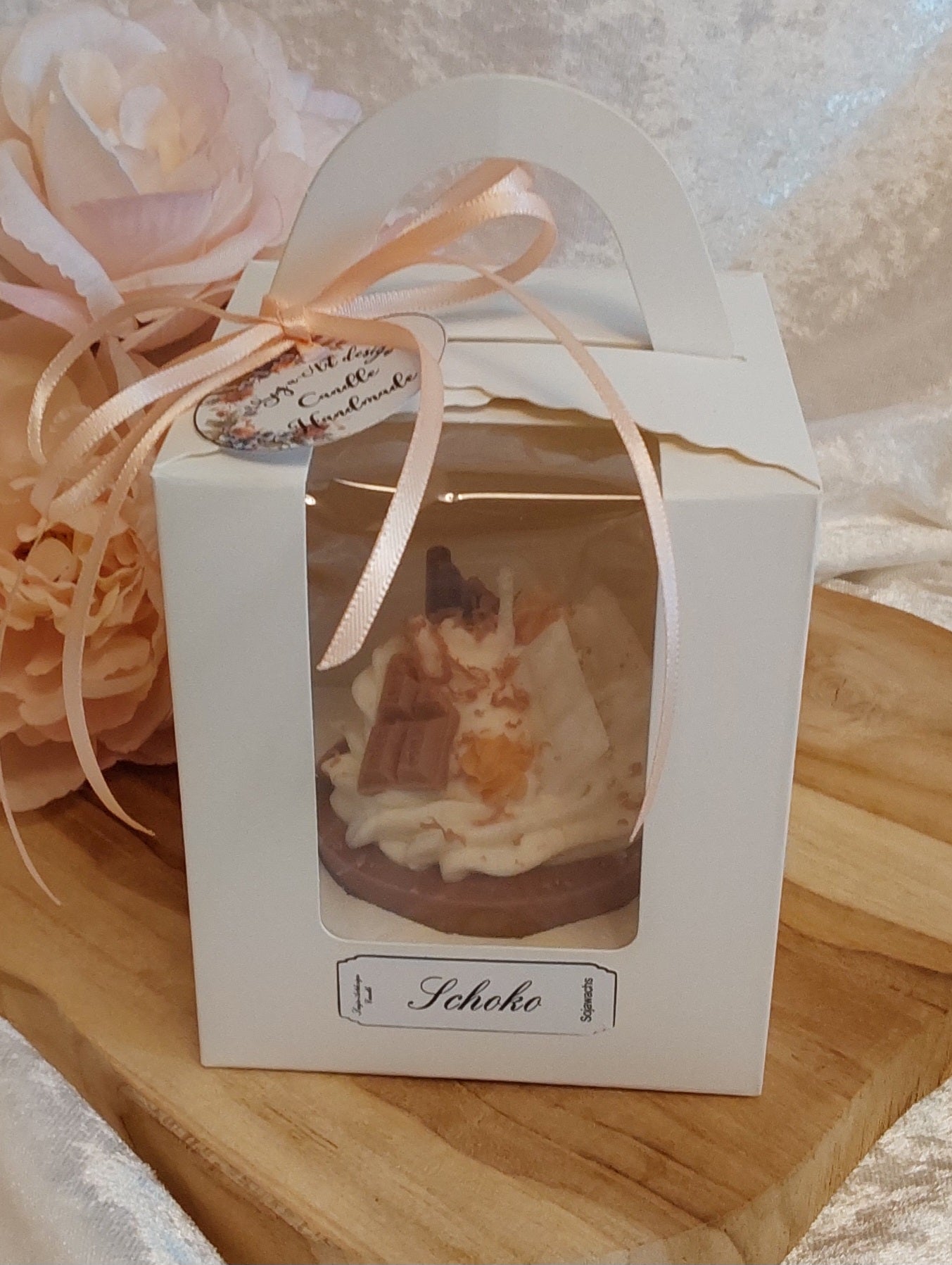 Schoko CupCake in Geschenkbox
