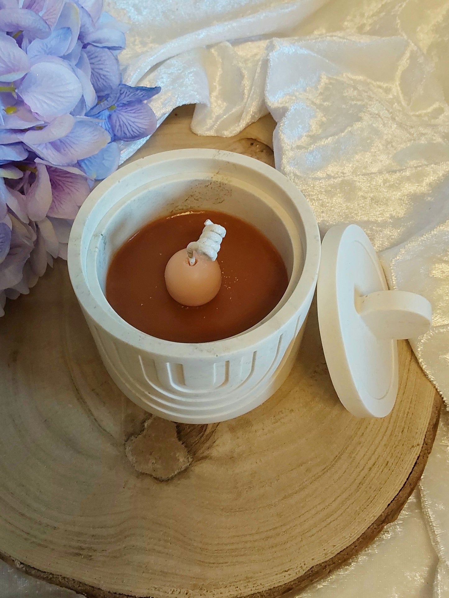 Duftkerze Mandelmarzipan im Gefäß 120g