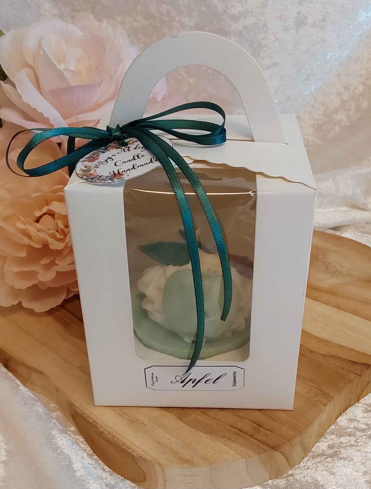 Apfel CupCake in Geschenkbox