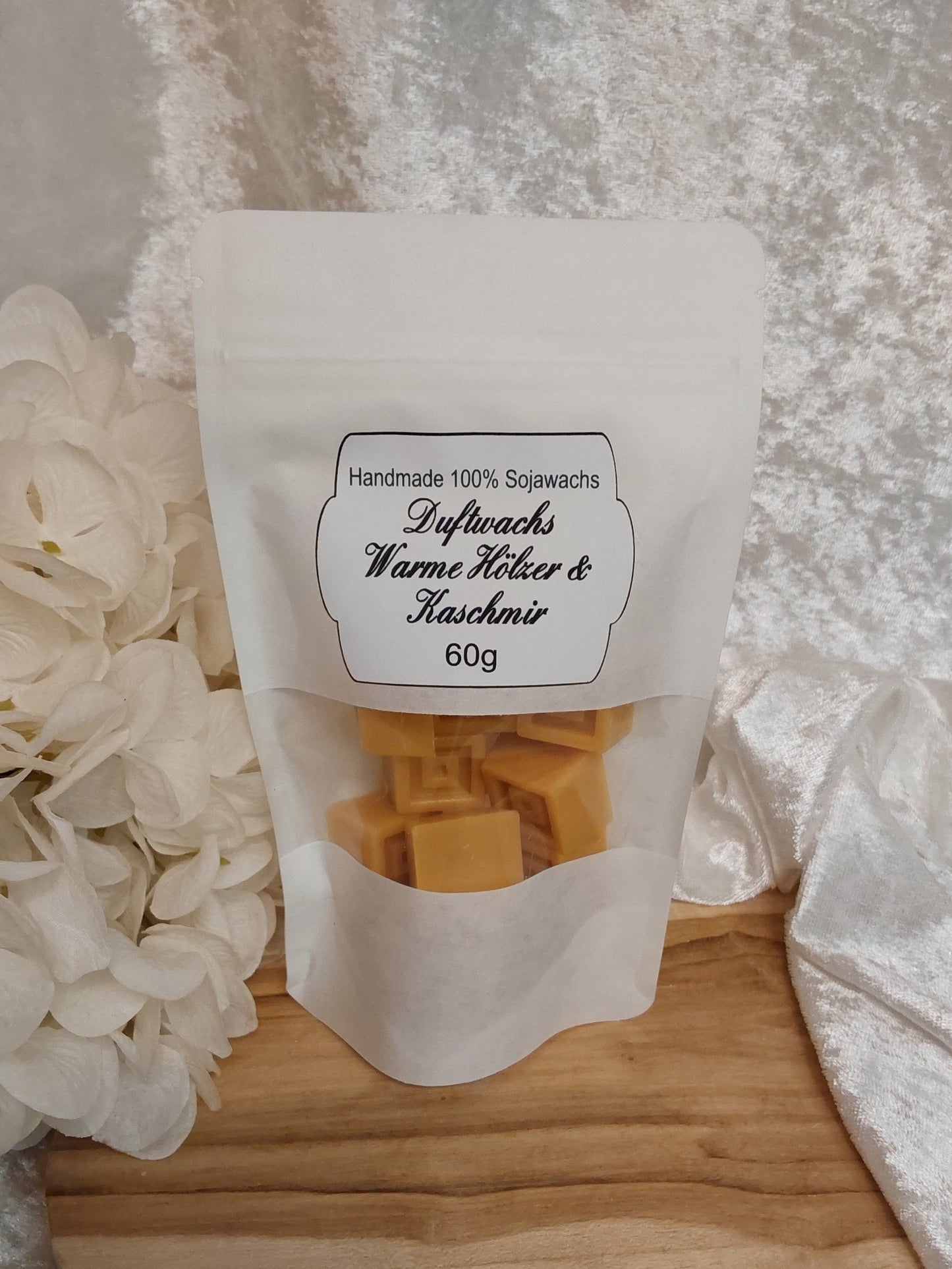 Duftmelt/Duftwachs Warme Hölzer & Kaschmir 60g
