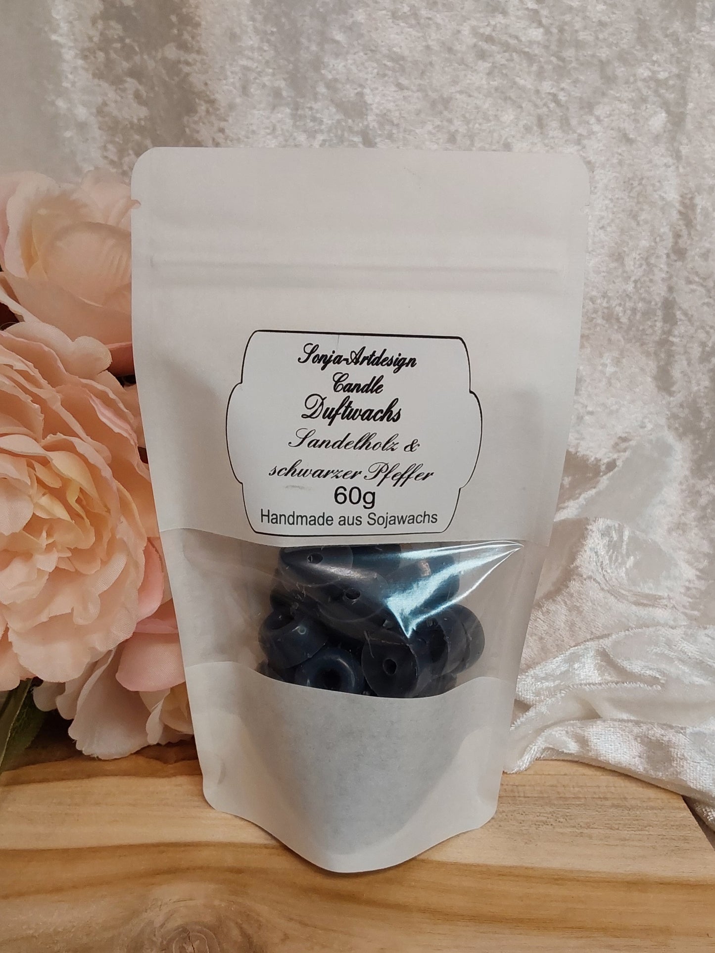 Duftmelt/Duftwachs Sandelholz & schwarzer Pfeffer 60g