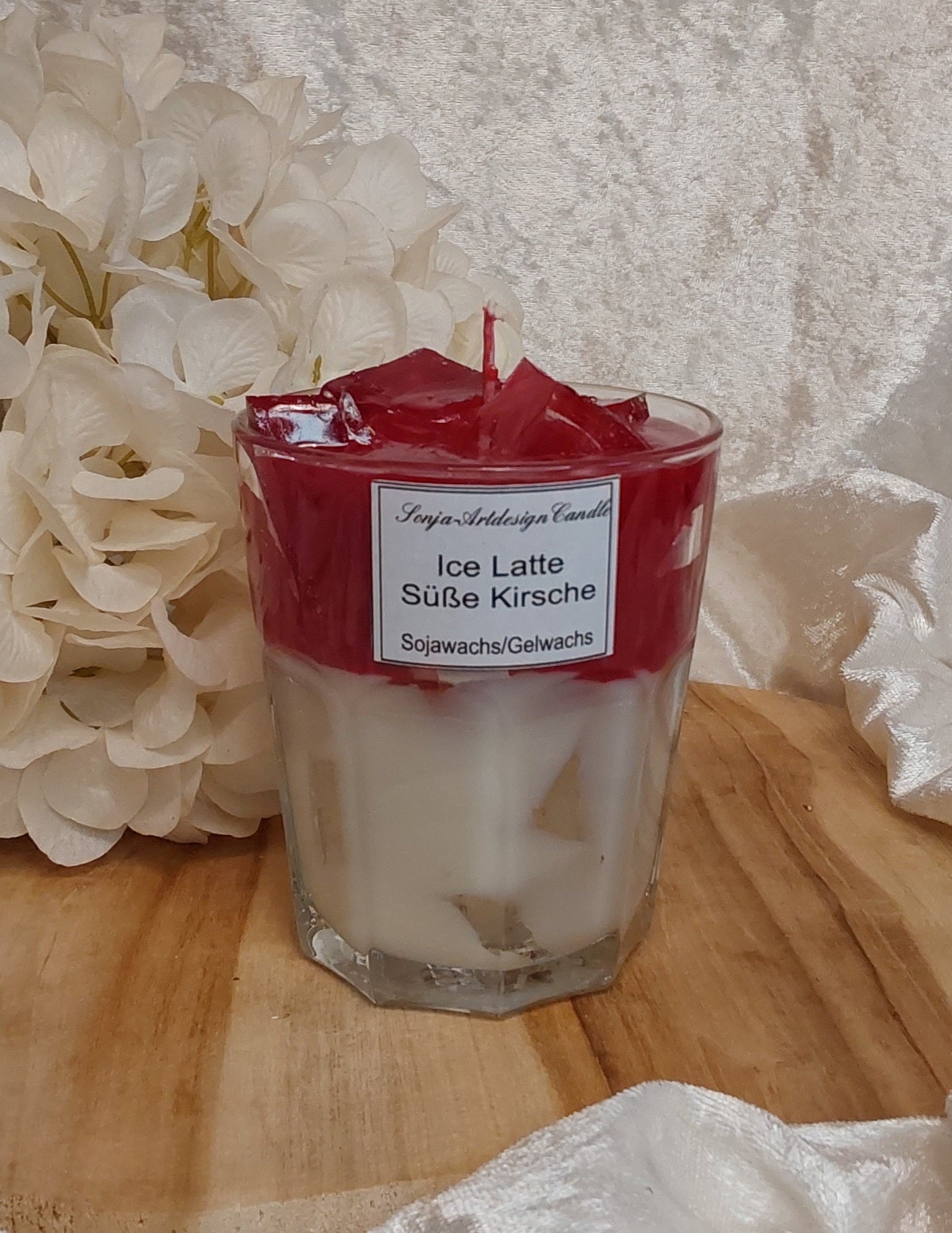 Ice Latte Süße Kirsche
