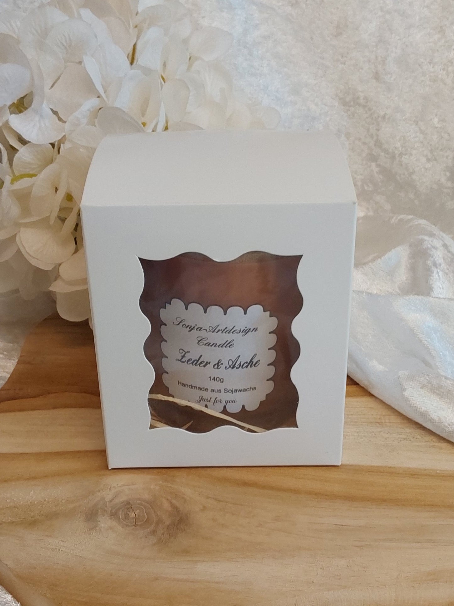 Duftkerze im Glas Zeder & Asche