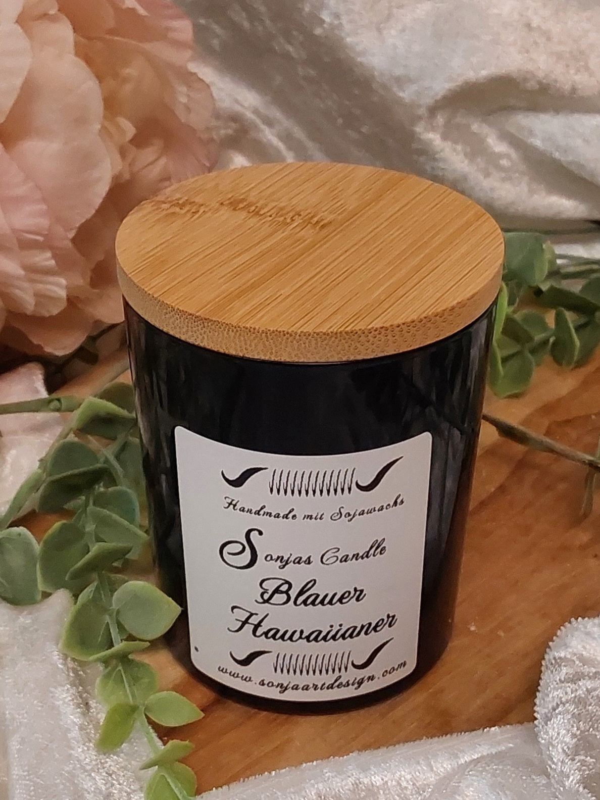 Blauer Hawaiianer Duftkerze