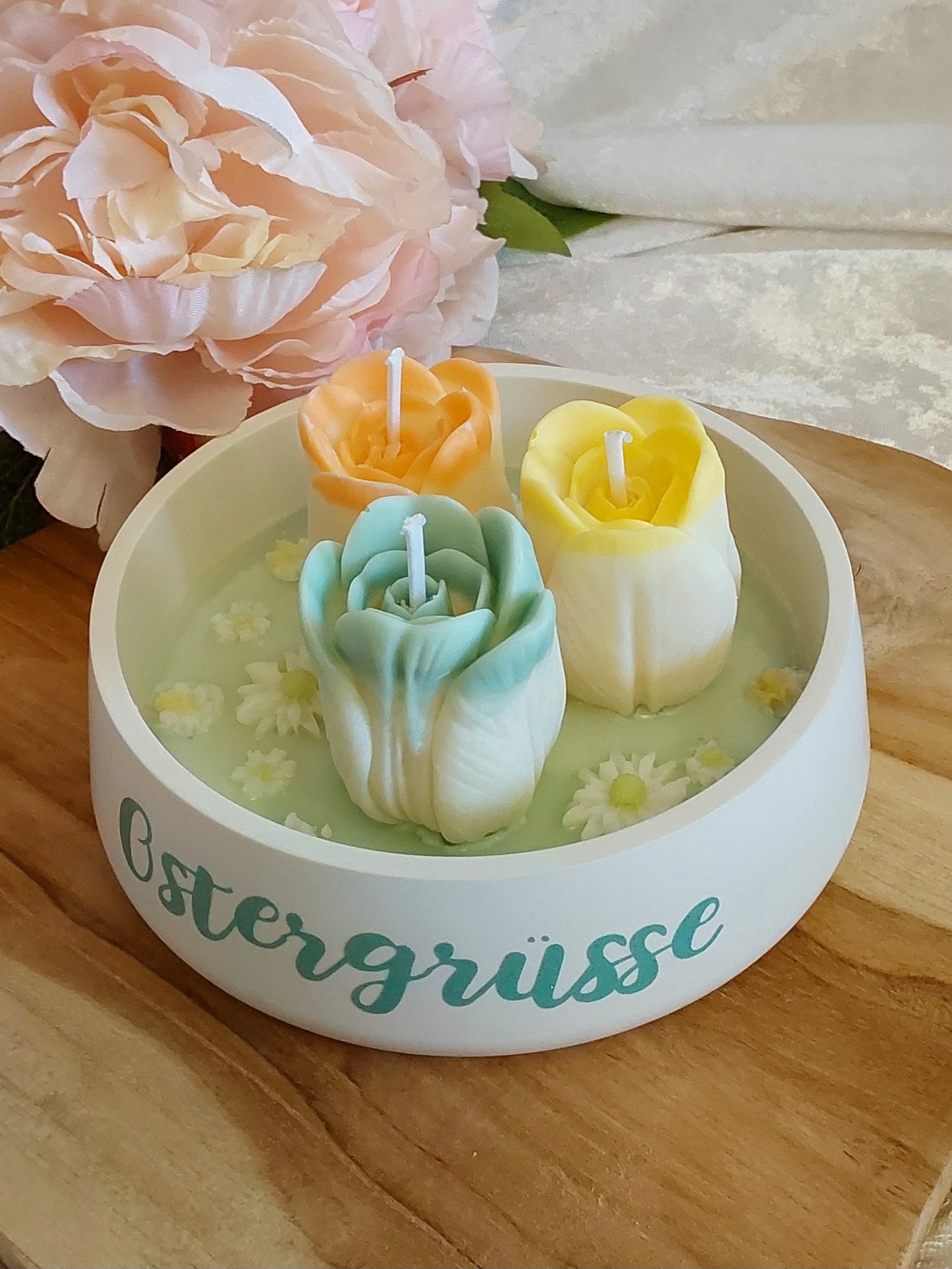 Tulpen-Ostergrüße