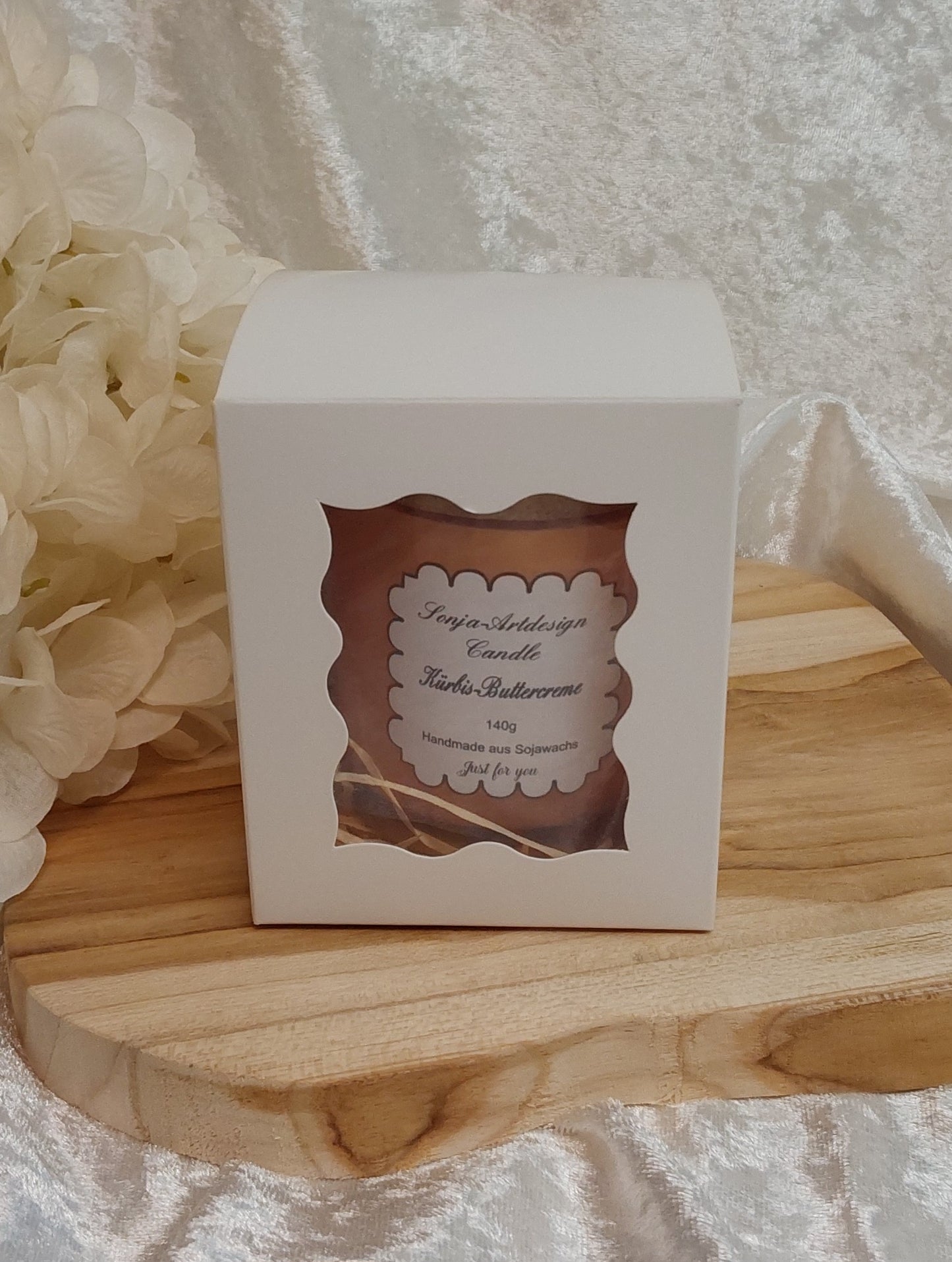 Duftkerze Kürbis Buttercreme 140g