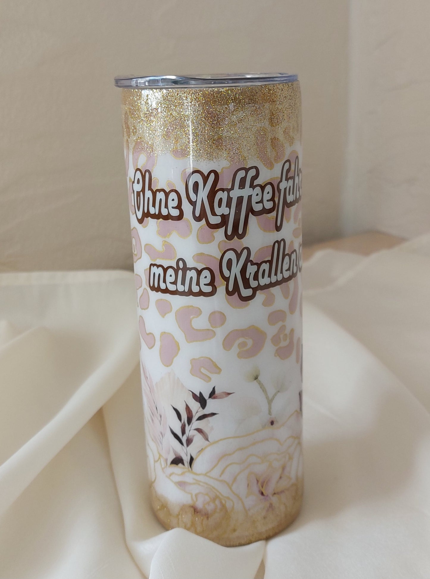 Tumbler Rosen Spruch