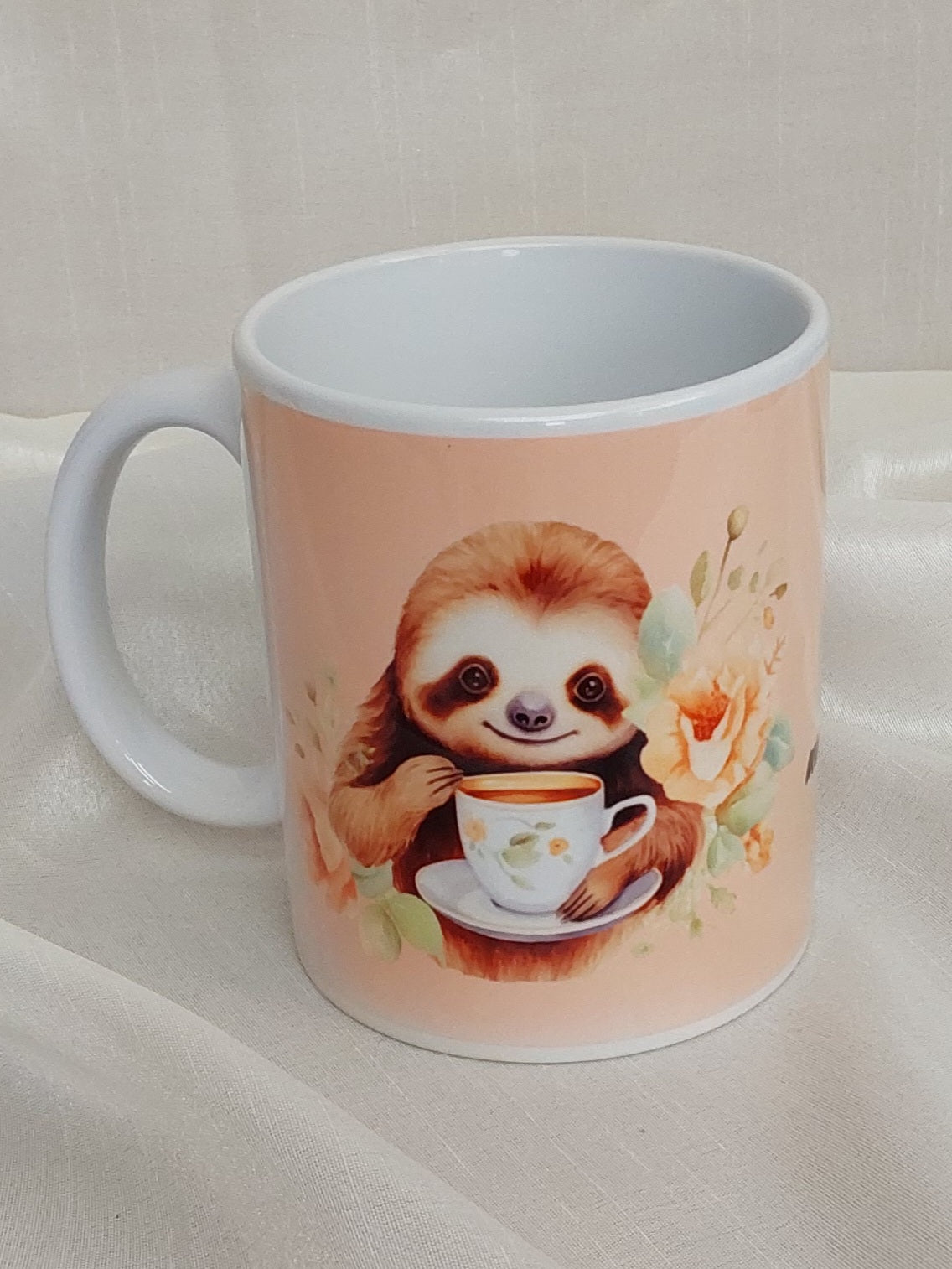 Tasse Faultier Spruch