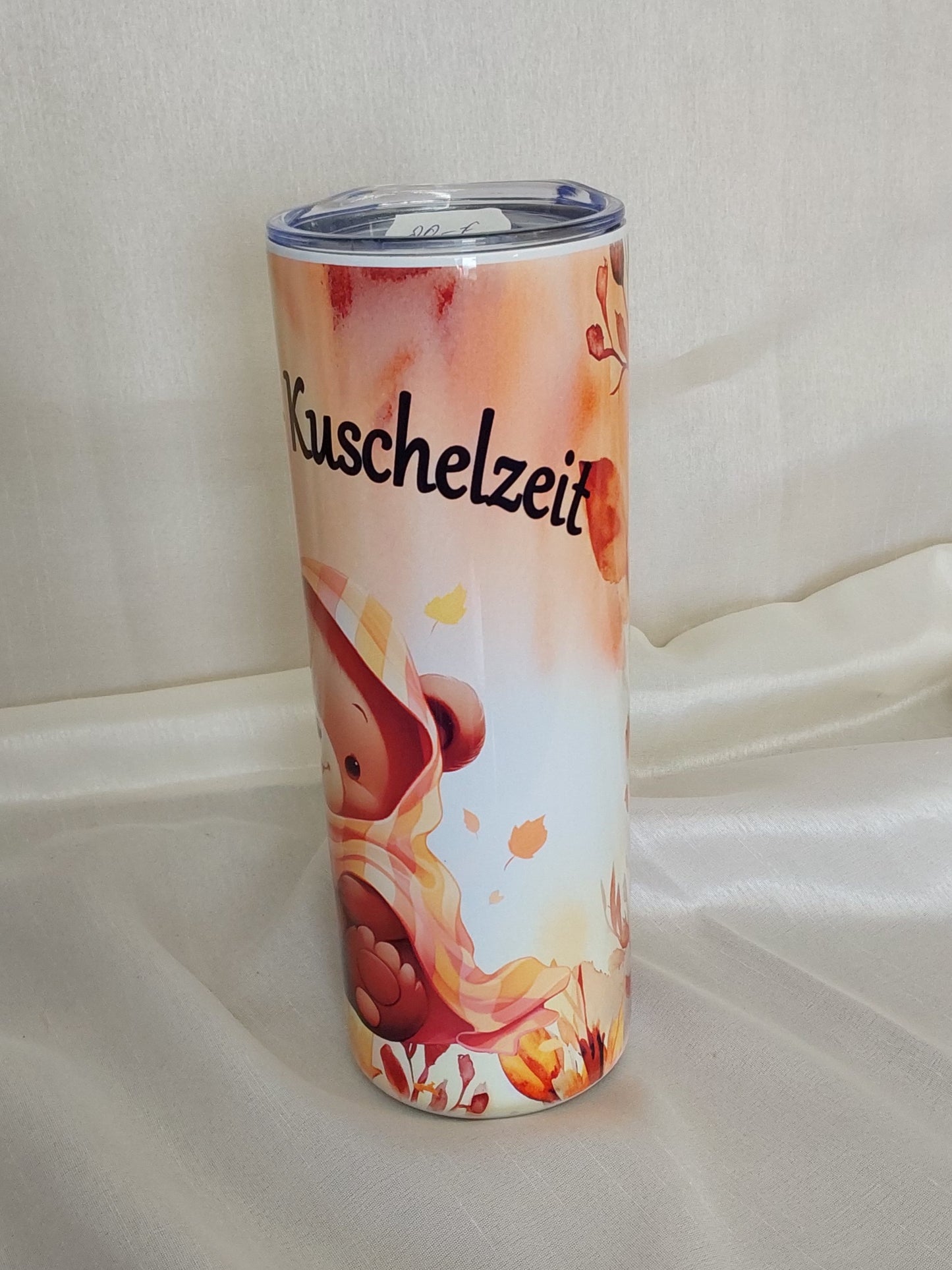 Tumbler Strohhalm Spruch Design sublimiert