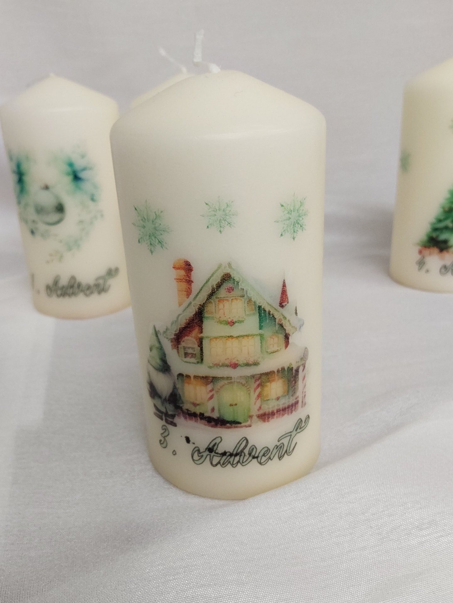 Adventskranzkerzen