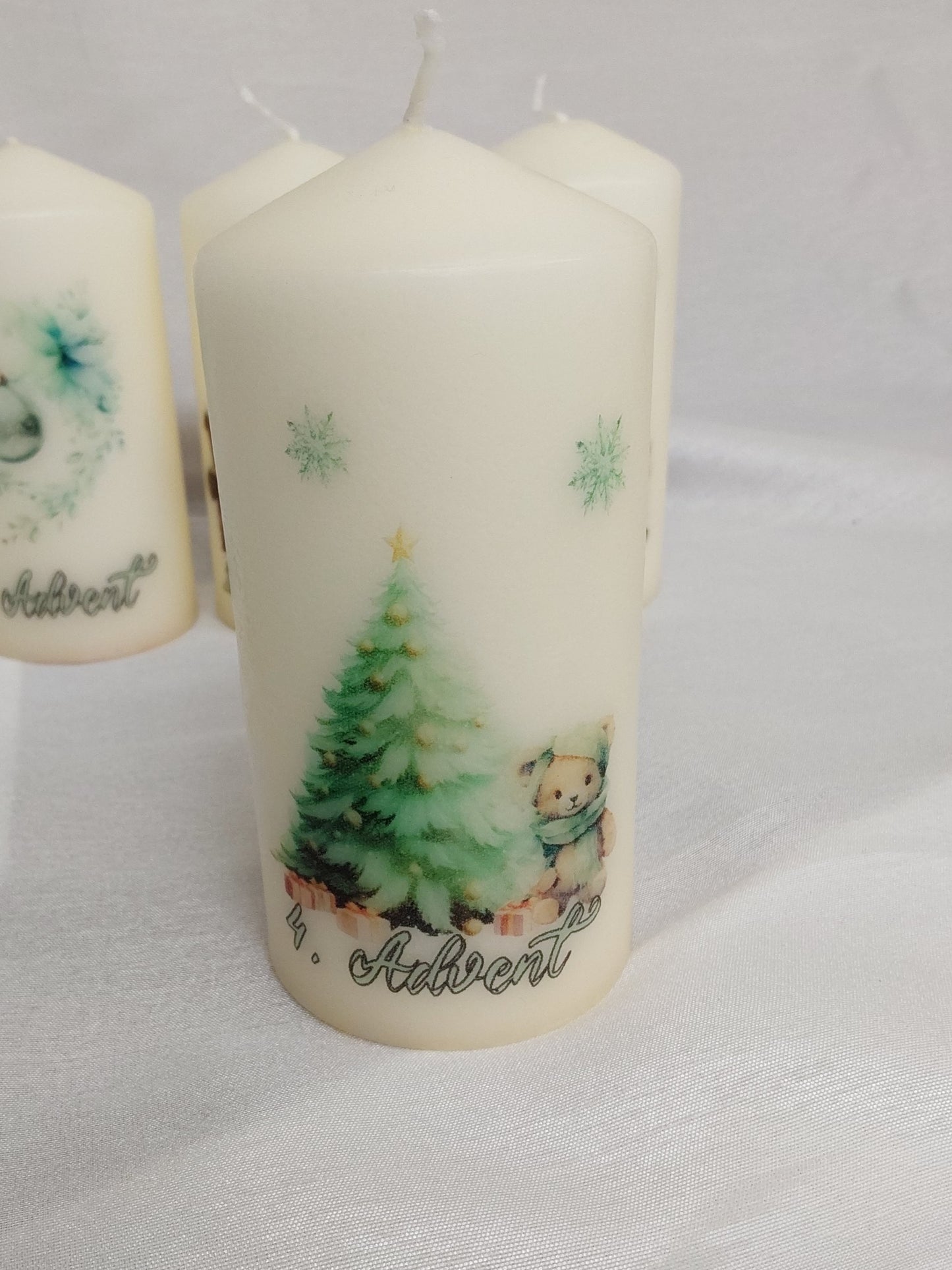 Adventskranzkerzen