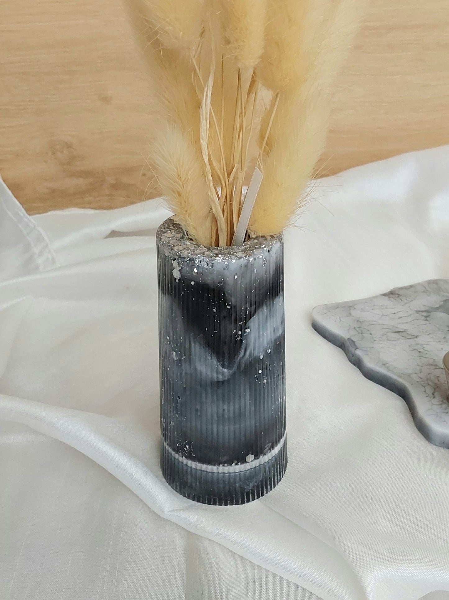 Tablett Vase Dose Teelicht
