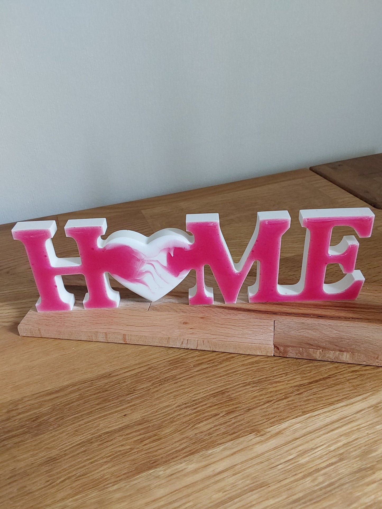Home oder Love auf Buche