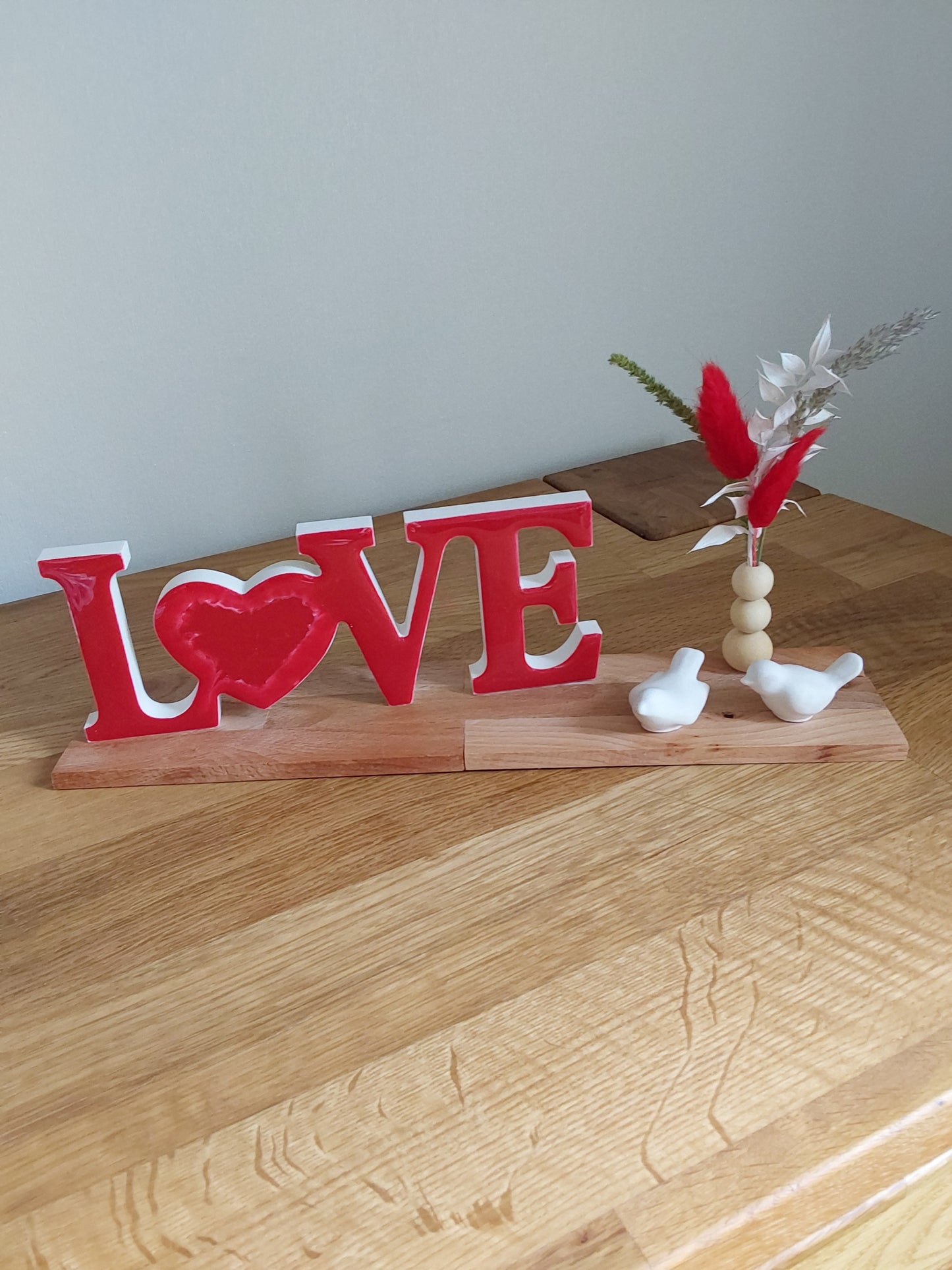 Home oder Love auf Buche