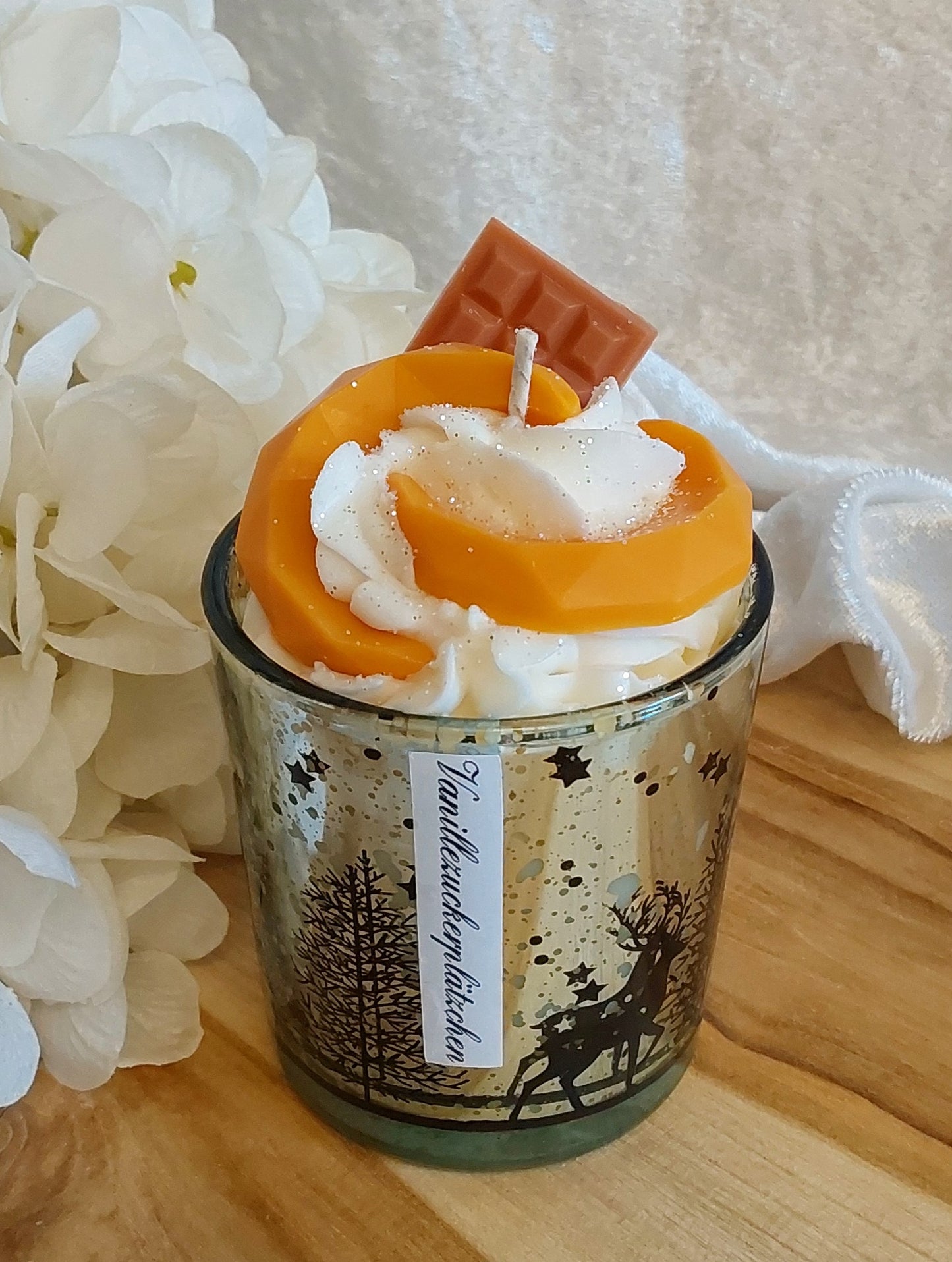 Weihnachtliche Gläser mit 3 verschiedenen Düften