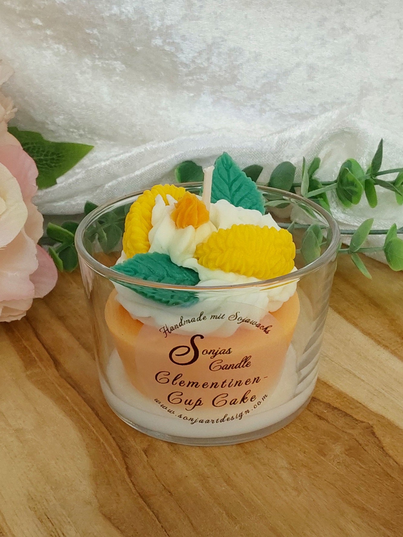 Clementine CupCake im Glas