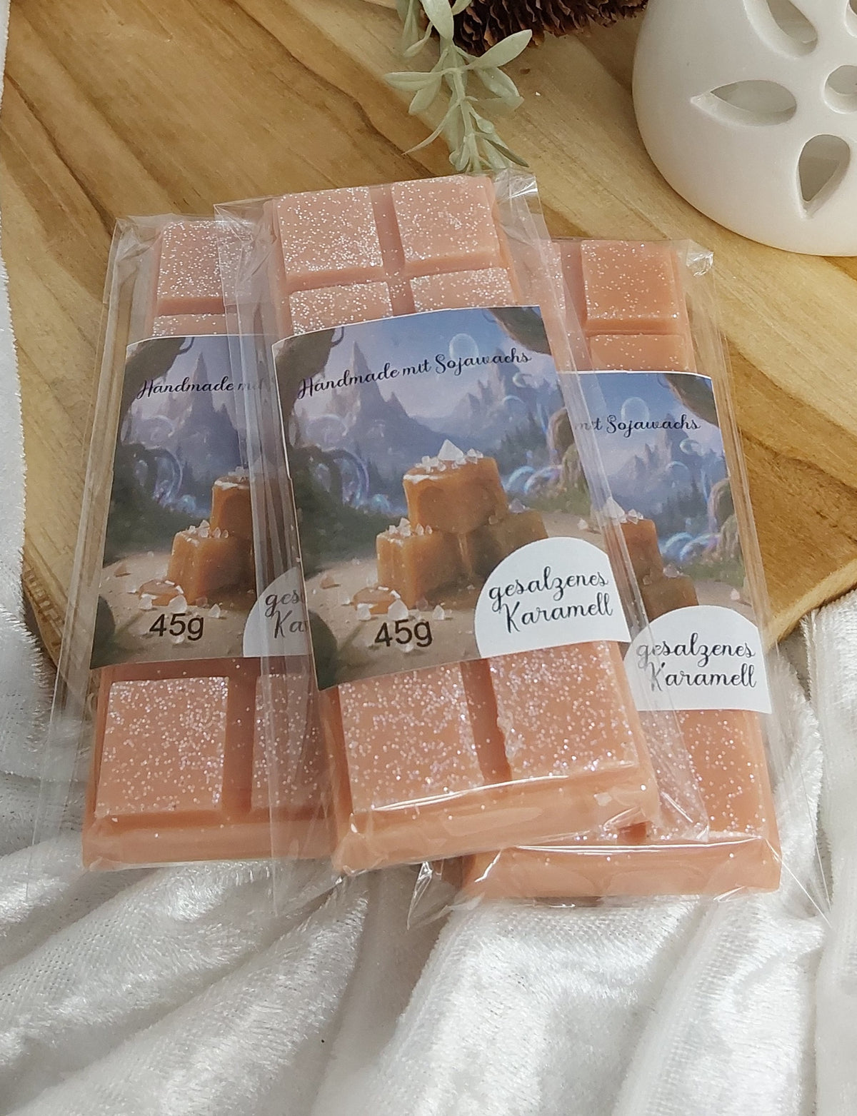 Waxmelts gesalzenes Karamell