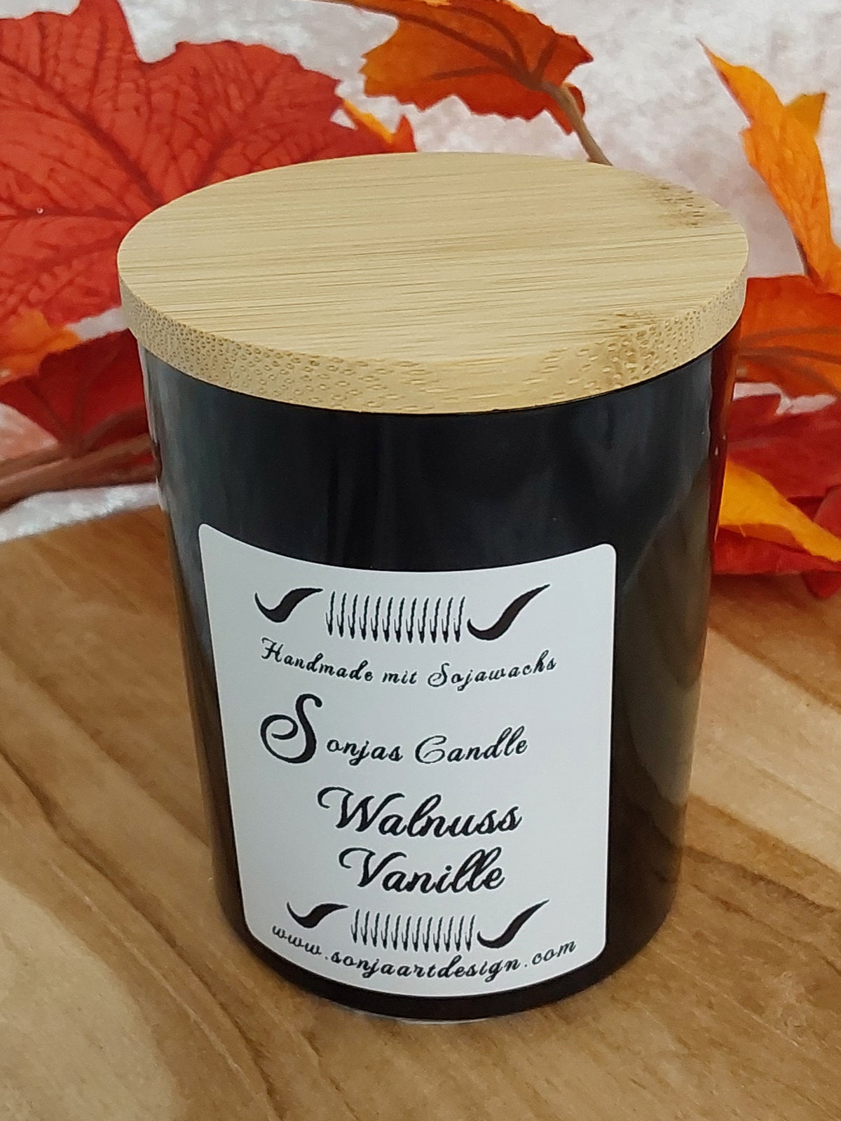 Duftkerze Walnuss Vanille