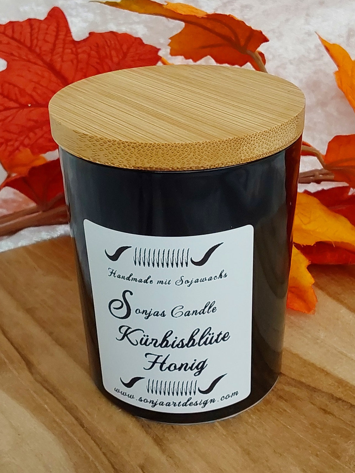 Duftkerze Kürbisblüte Honig