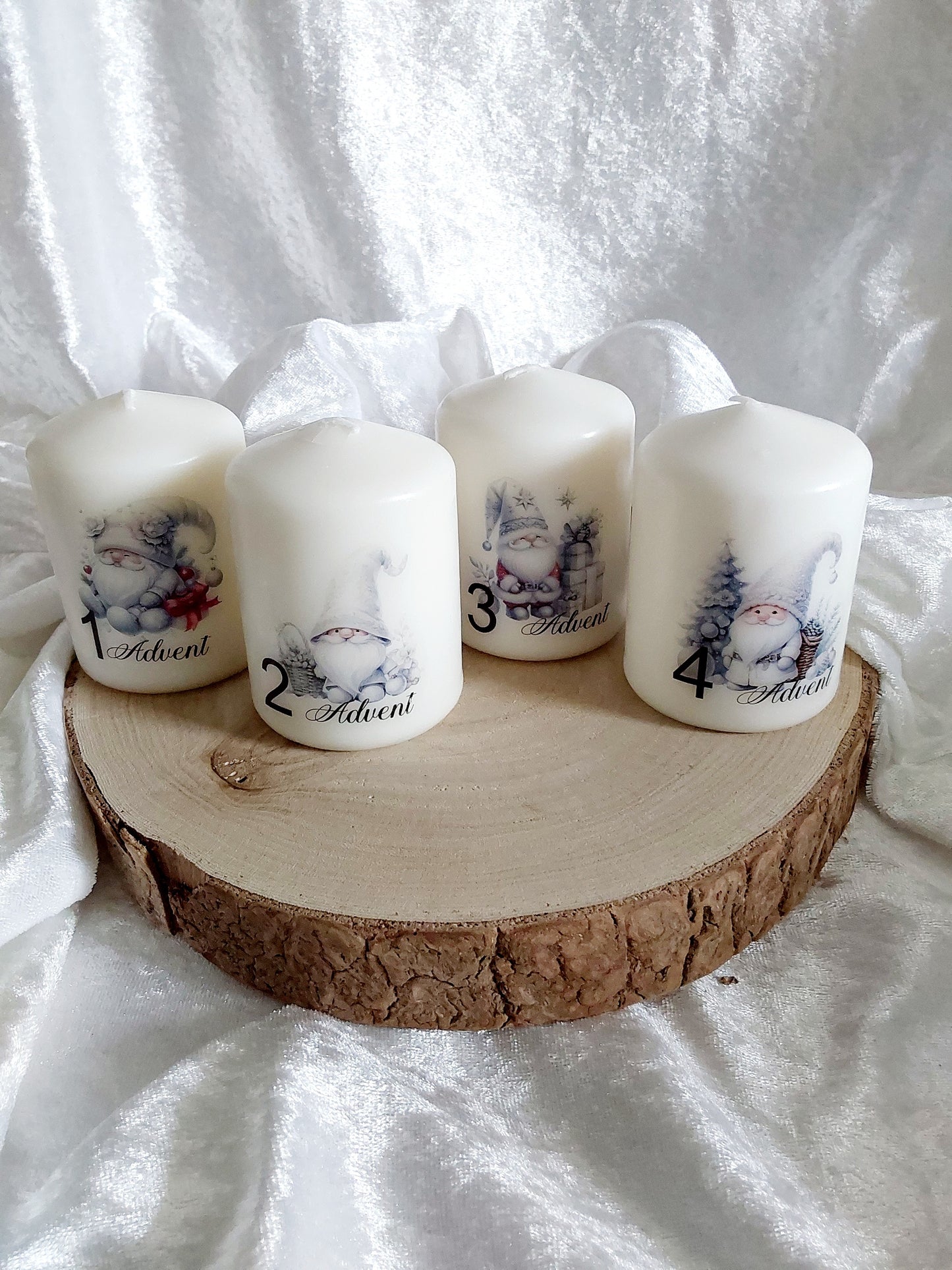 Adventskranzkerzen