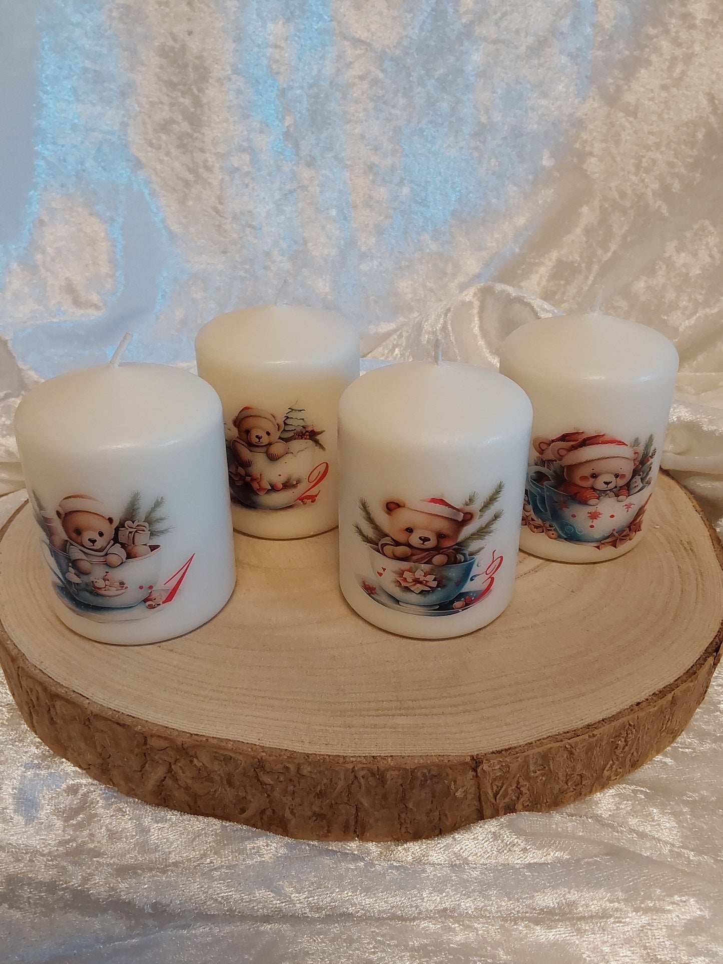 Adventskranzkerzen