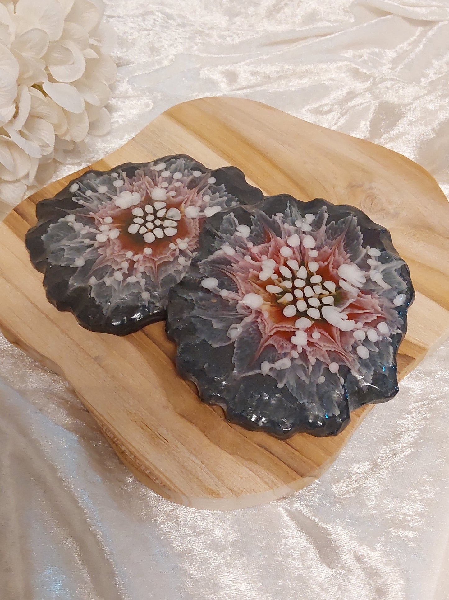 Resin Untersetzer im 2er Set
