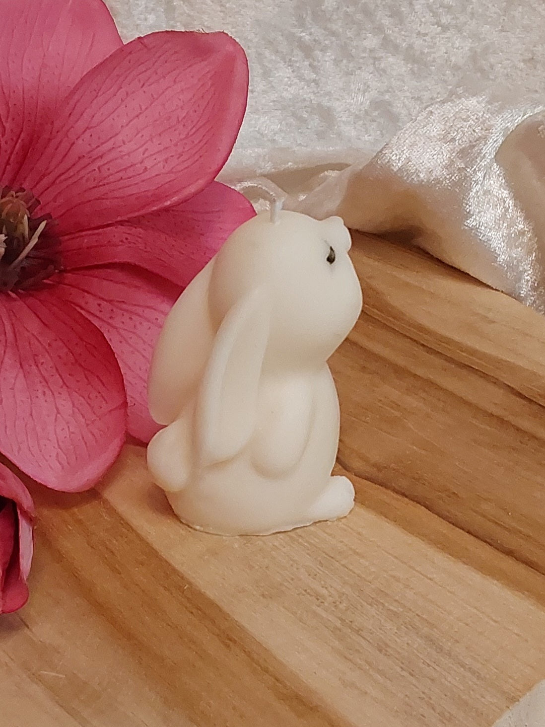 Sitzender kleiner Hase