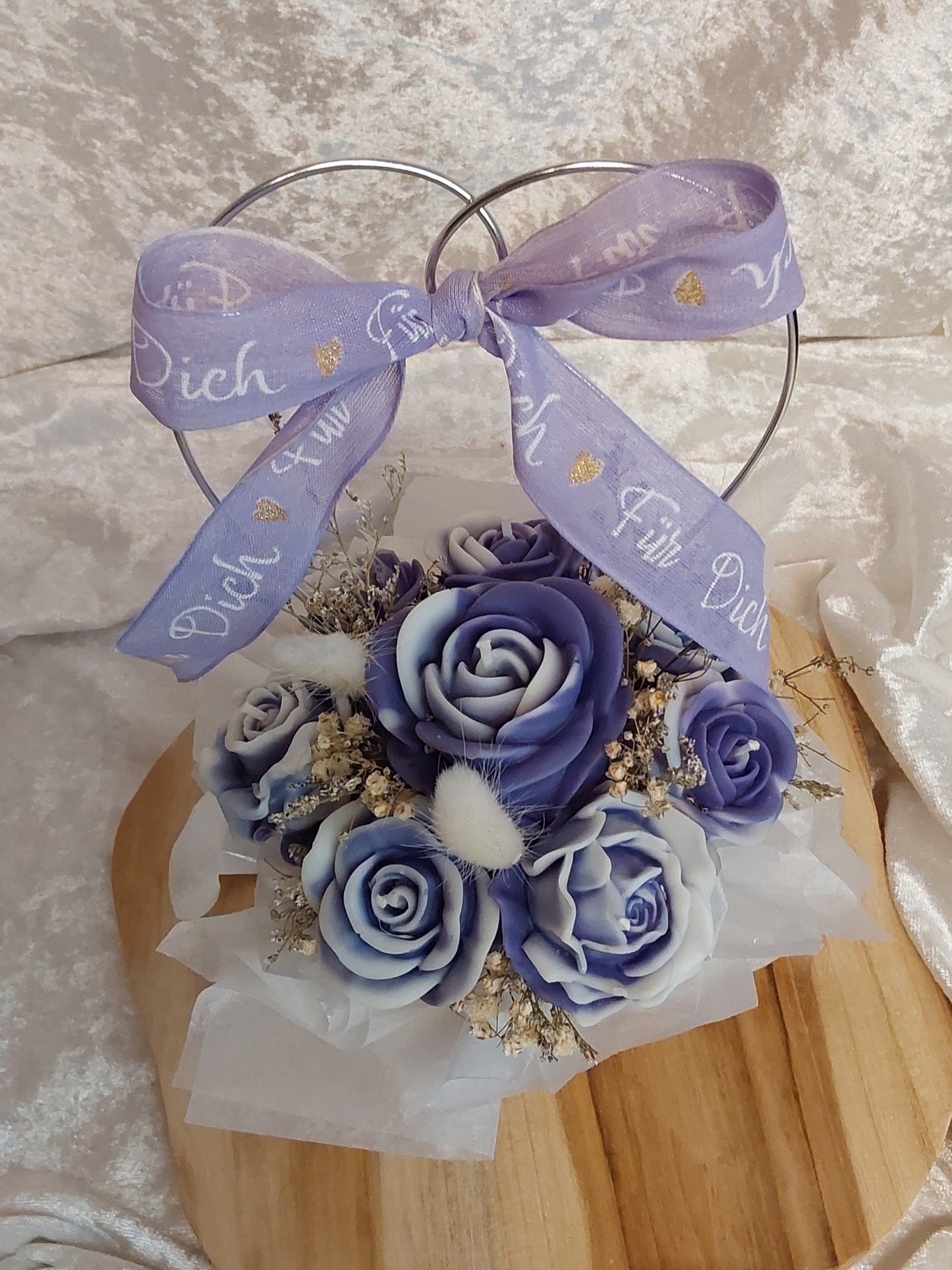 Blumenstrauß aus Kerzen