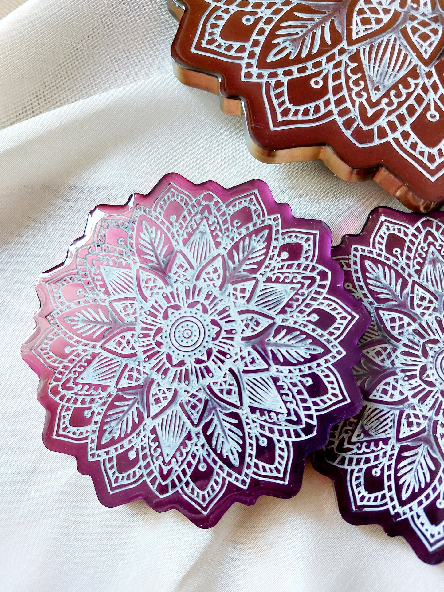 Resin Mandala Set