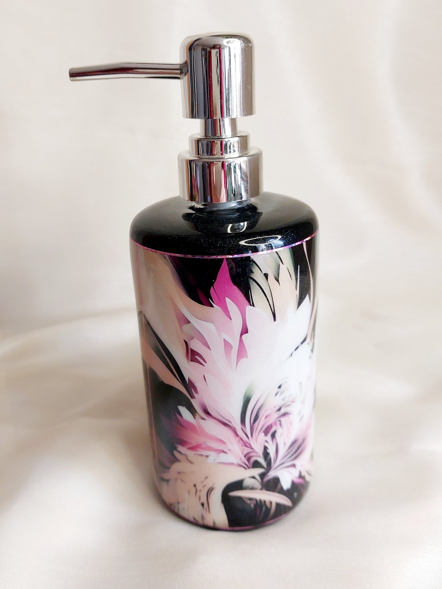 Seifenspender Glas Resin
