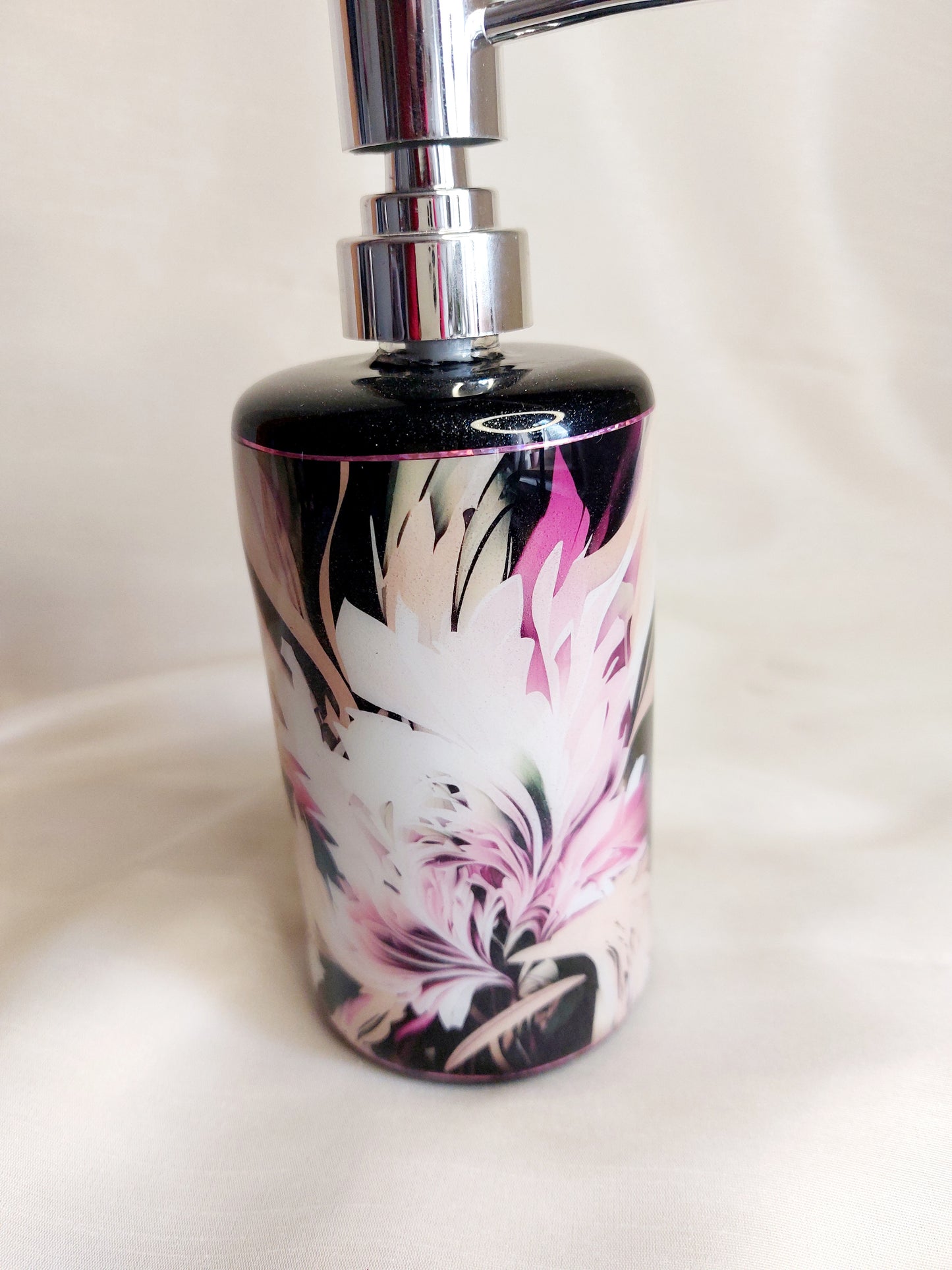 Seifenspender Glas Resin