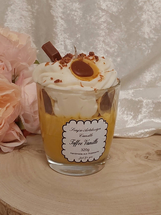Duftkerze Toffee Vanille 320g