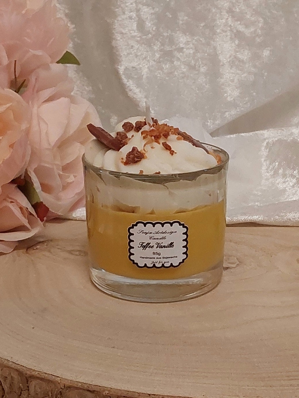 Duftkerze Toffee Vanille 320g oder 85g