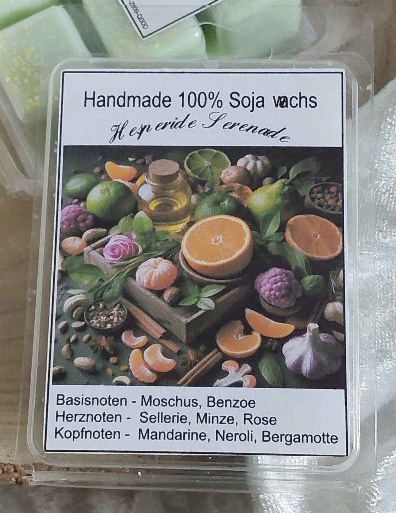 Duftwachs/Duftmelt Hesperide Serenade 80g
