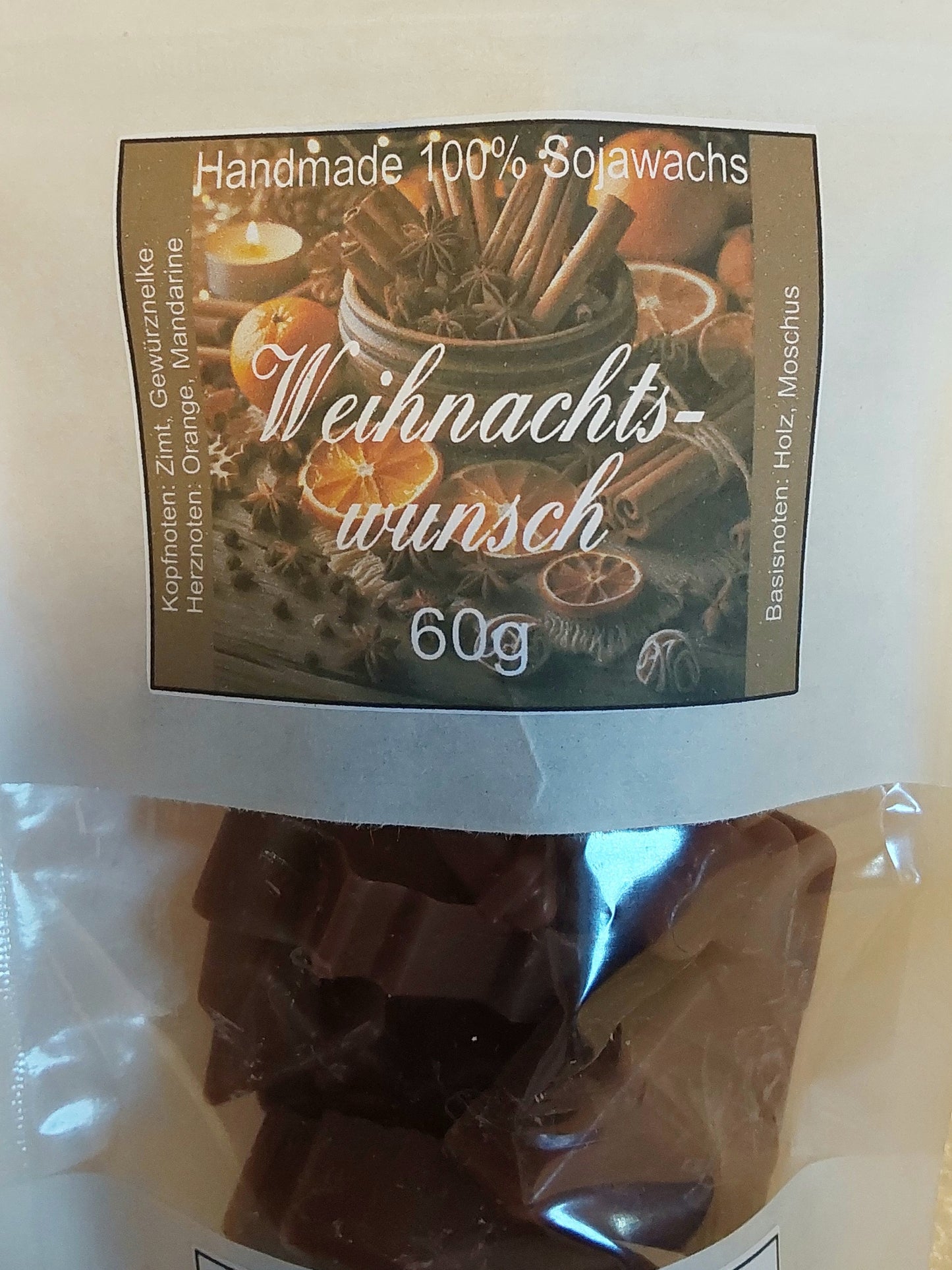 Duftmelt/Duftwachs Weihnachtswunsch 60g