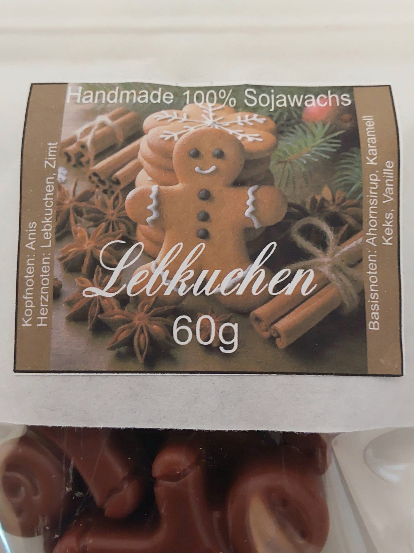Duftmelt/Duftwachs Lebkuchen 60g