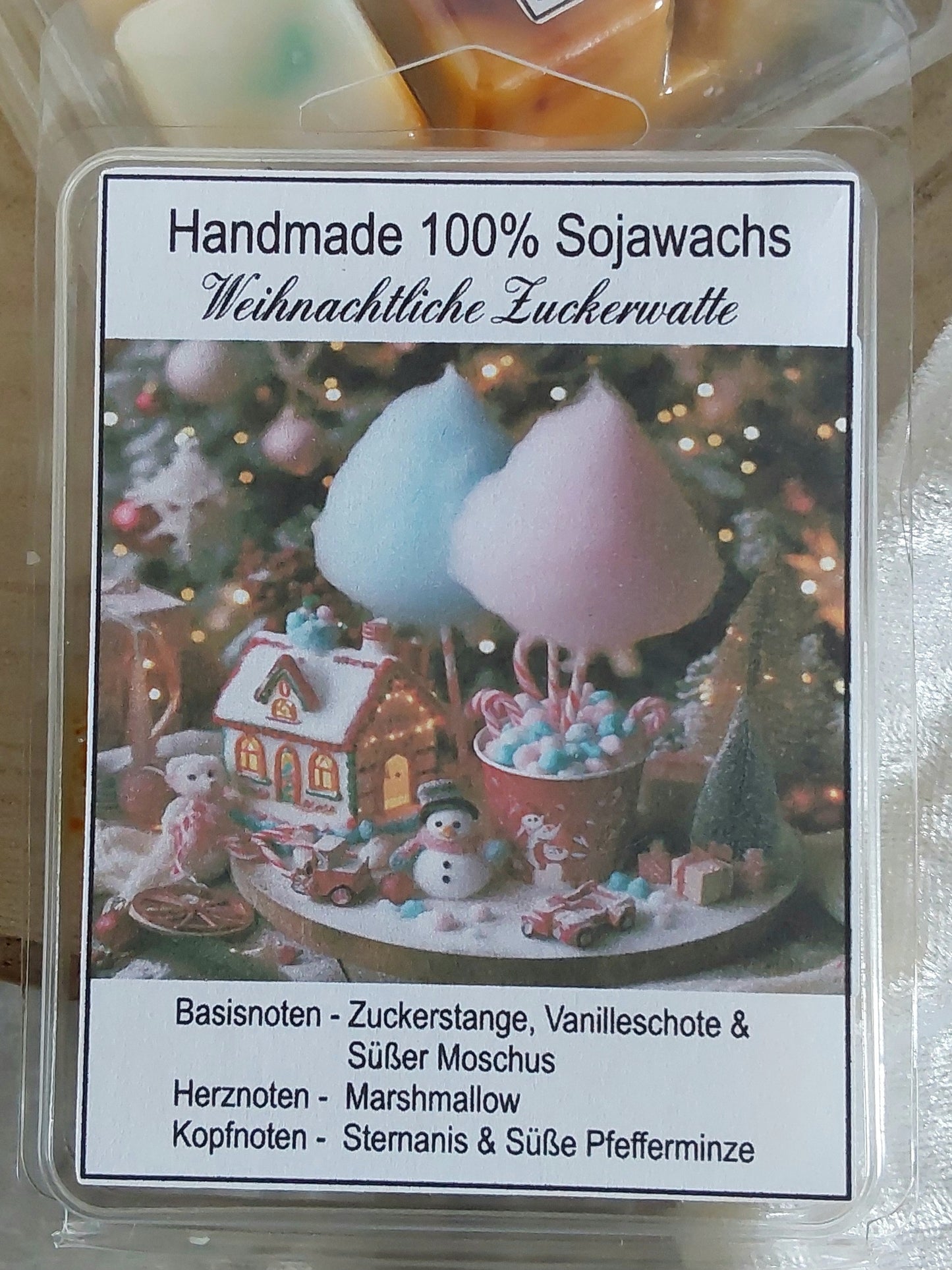 Duftwachs/Duftmelt Weihnachtliche Zuckerwatte 80g