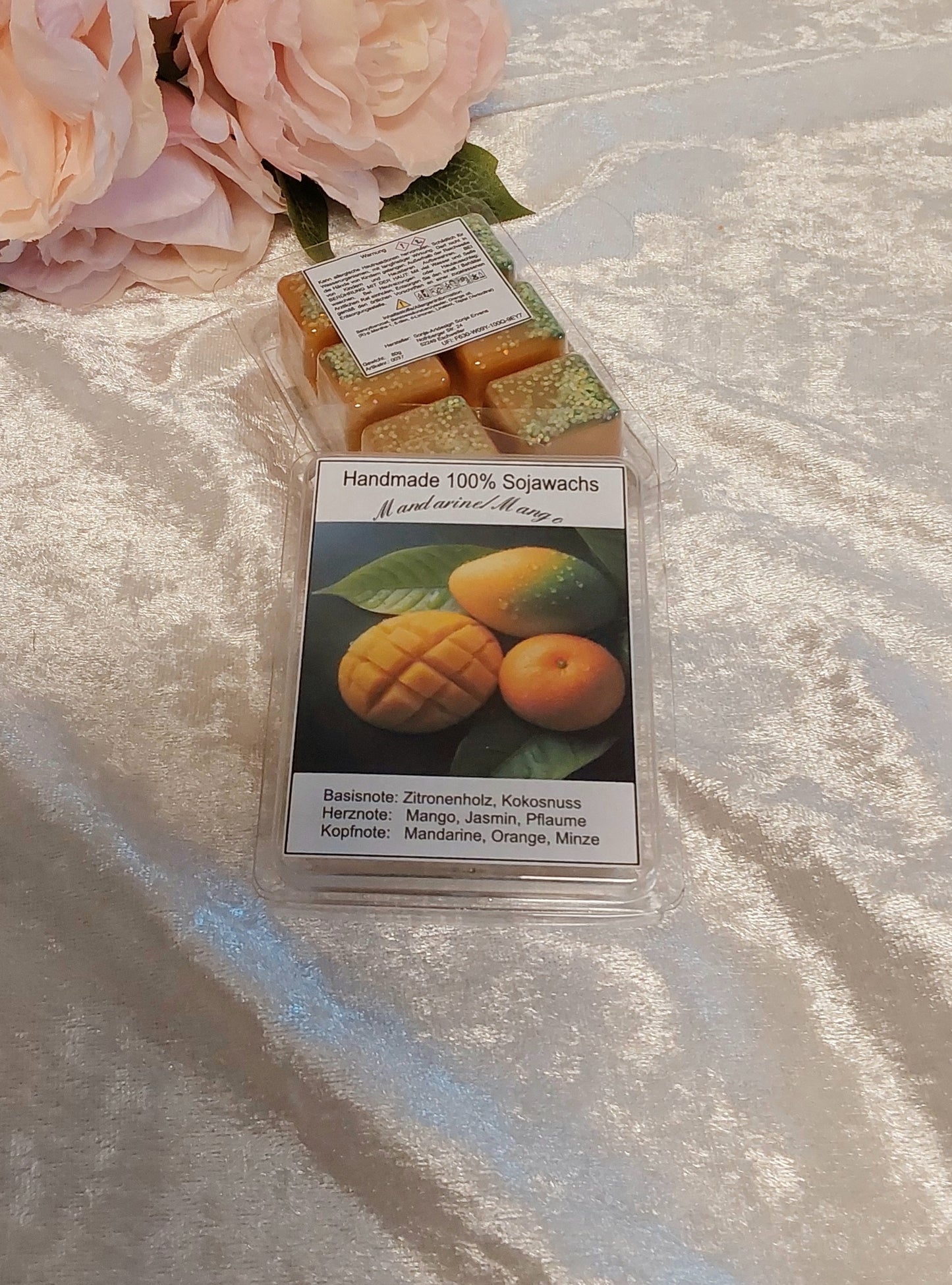 Duftmelt/Duftwachs Mandarine/Mango 80g