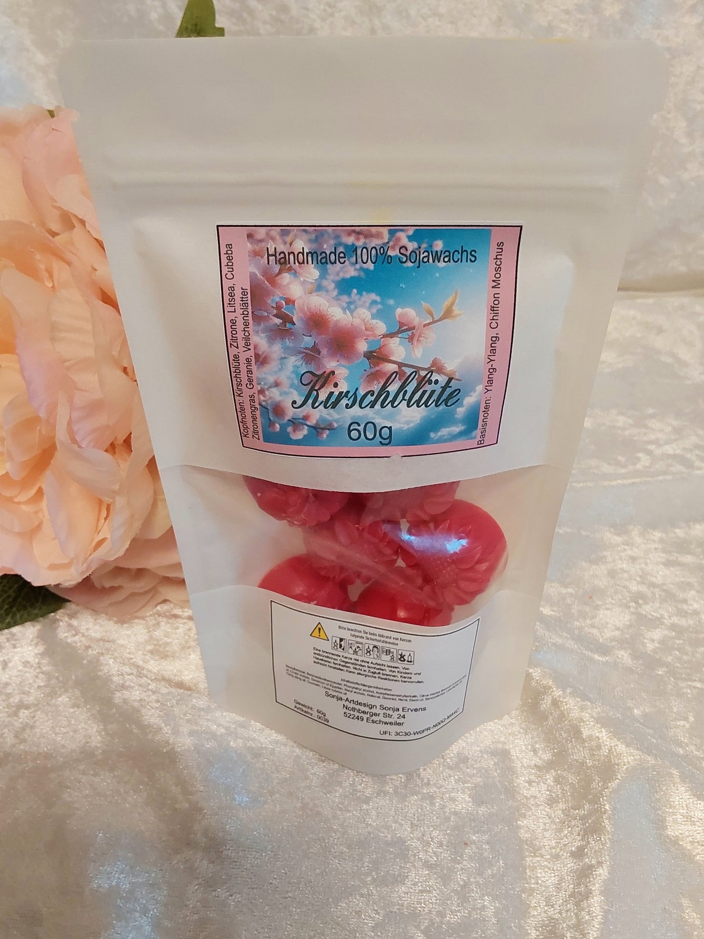 Duftmelt/Duftwachs Kirschblüte 60g