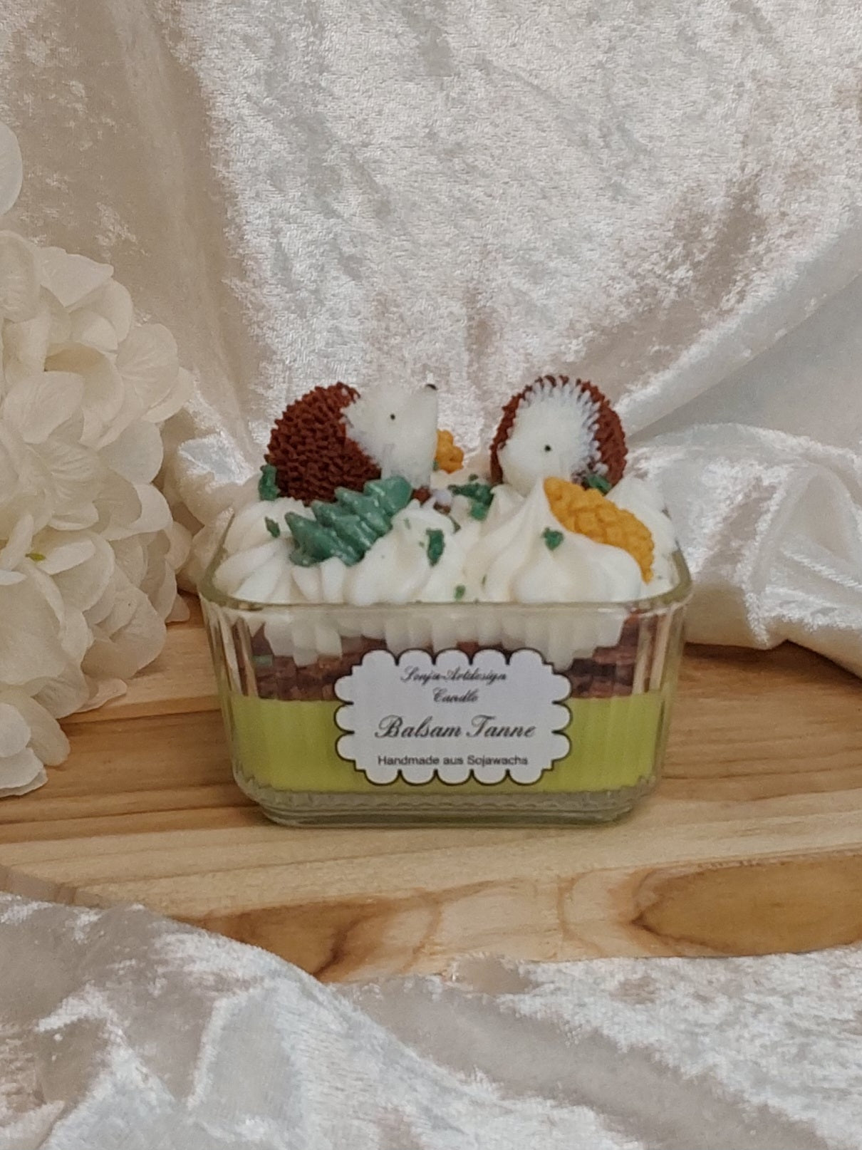 Dessertkerze Balsam Tanne