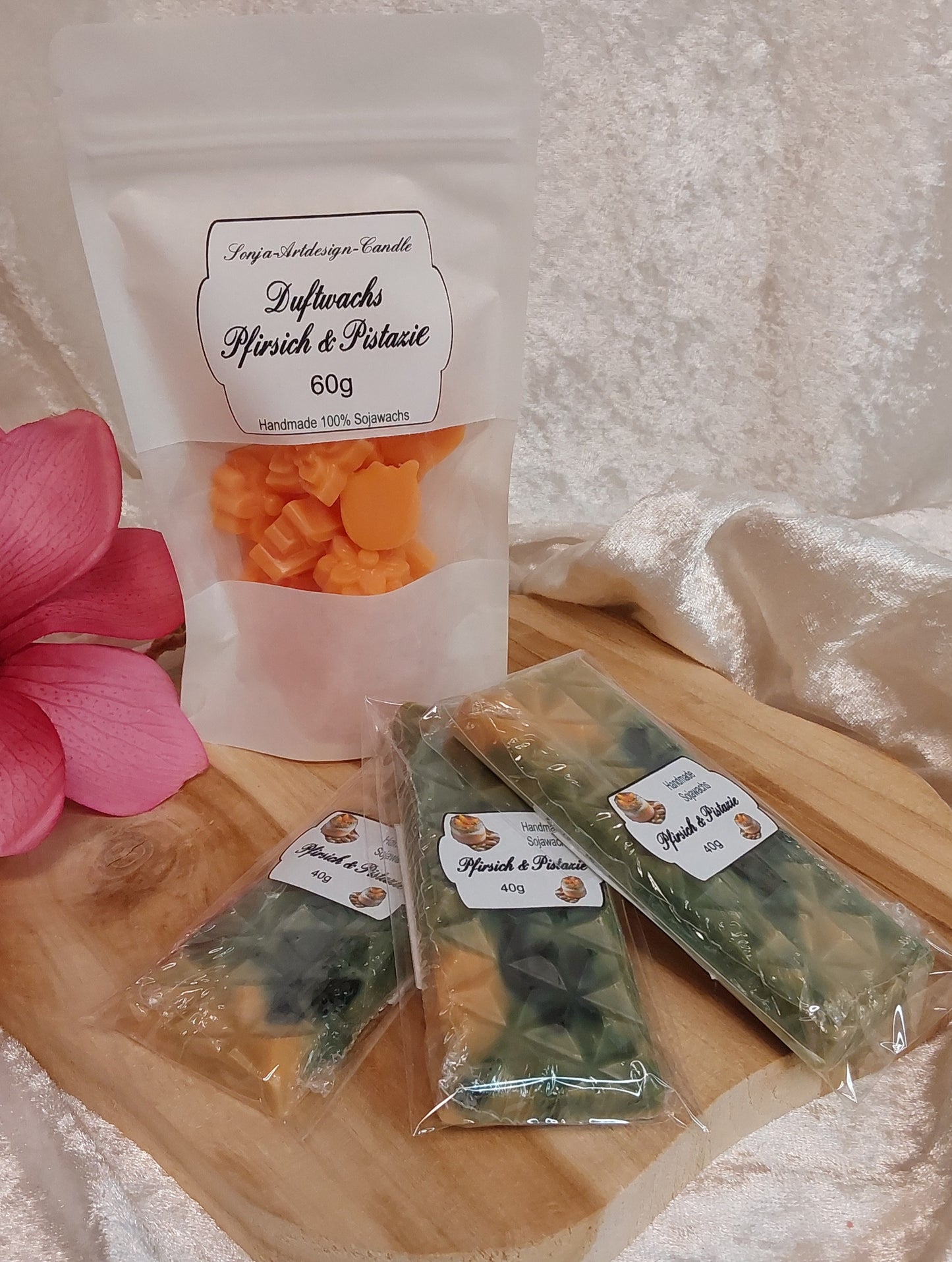 Pfirsich & Pistazie 3 Varianten