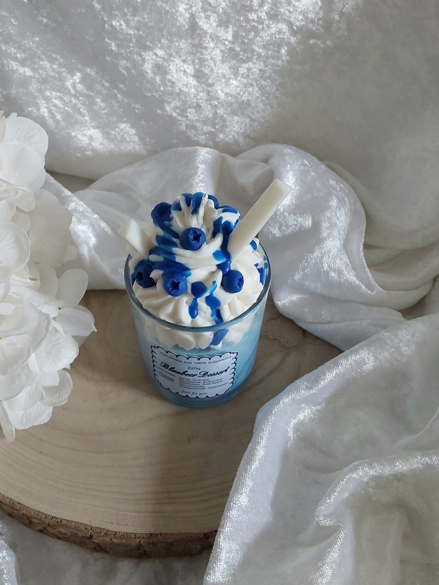 Duftkerze Blaubeer Dessert 220g