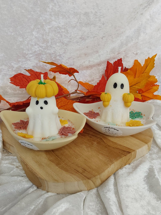 Halloween-Geister Duftkerze