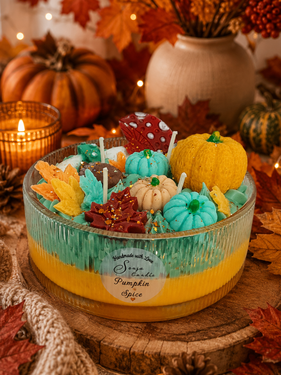 Pumpkin Spice Duftkerze
