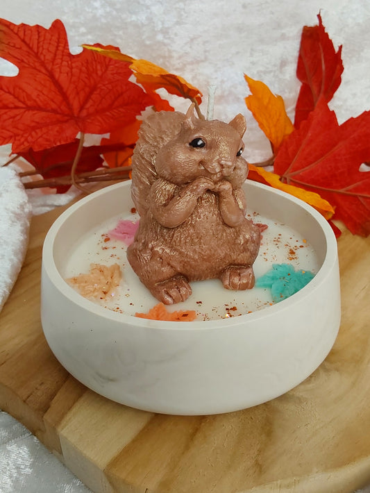 Eichhörnchen Duftkerze