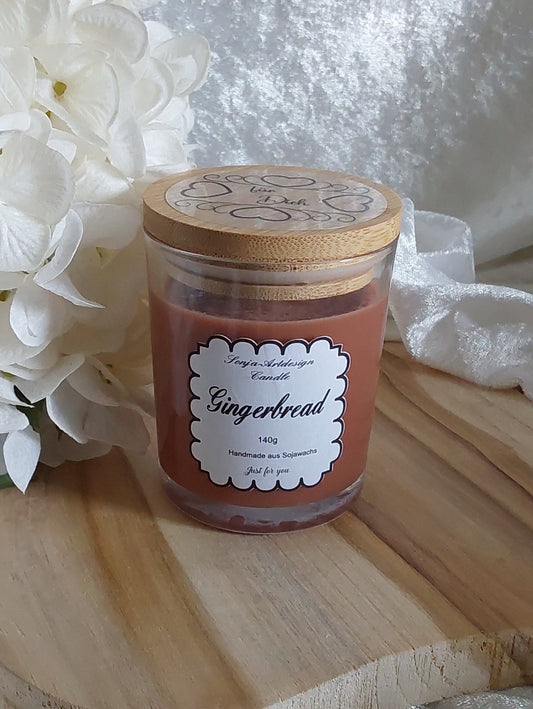 Duftkerze im Glas Gingerbread