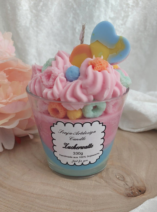 Duftkerze Zuckerwatte 330g