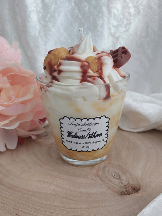 Duftkerze Walnuss/Ahorn 310g